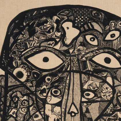 Untitled (Remembering Souza) - 03, Laxman Aelay, Internal - Artisera