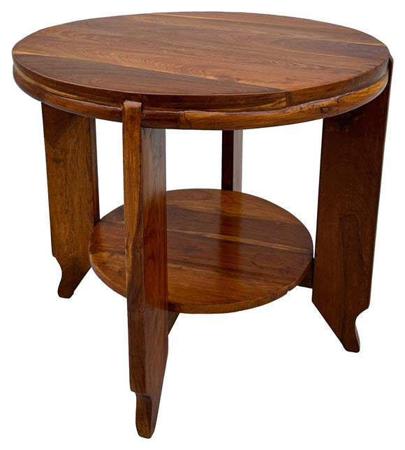 Art Deco Circular Side Table, , Balaji's Antiques and Collectibles - Artisera