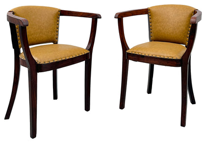 Art Deco Arm Chairs (Pair)