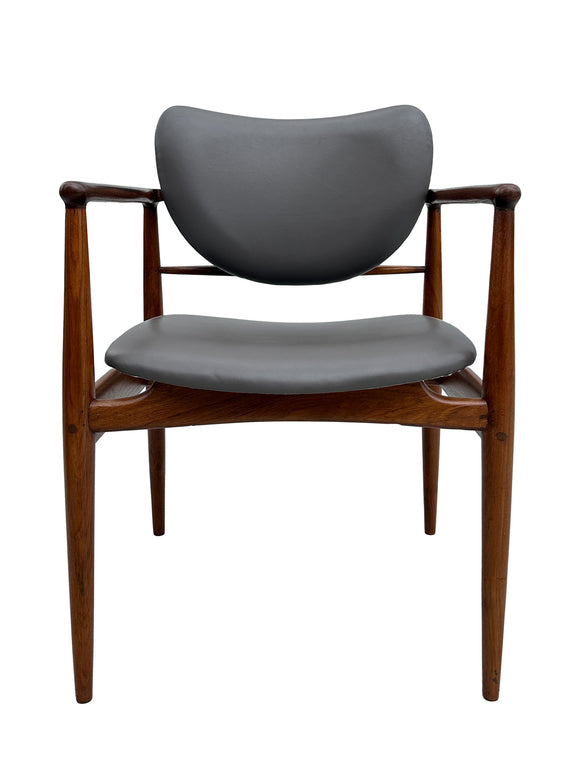 Mid-Century Arm Chairs (Pair) - 01, , Balaji's Antiques and Collectibles - Artisera