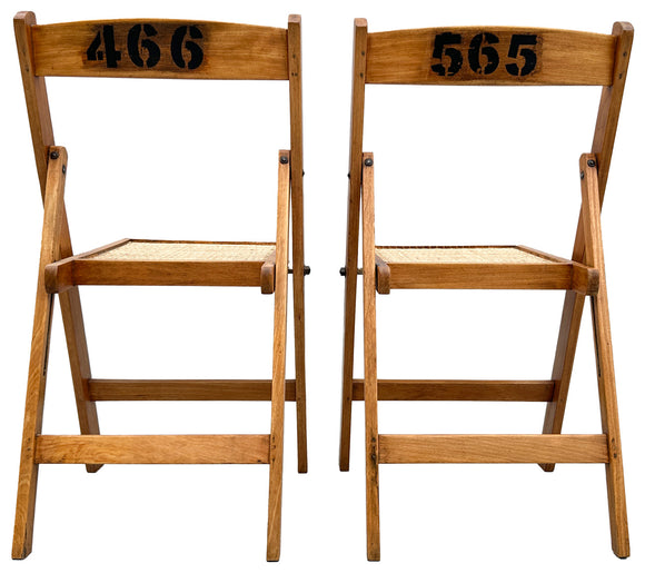 Mid-Century Folding Chairs (Pair), , Balaji's Antiques and Collectibles - Artisera