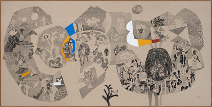 After Mexican Murals, Laxman Aelay, Internal - Artisera