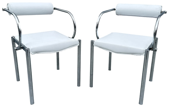 Tubular Chairs (Pair), , Balaji's Antiques and Collectibles - Artisera