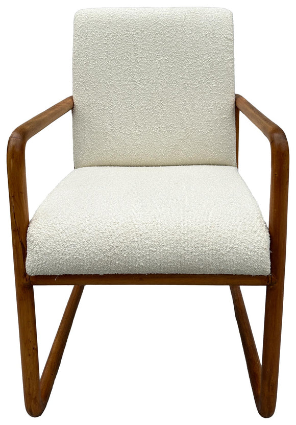 Mid-Century Arm Chairs (Pair) - 02, , Balaji's Antiques and Collectibles - Artisera