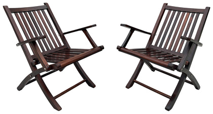Campaign Folding Belgaum Chairs (Pair)