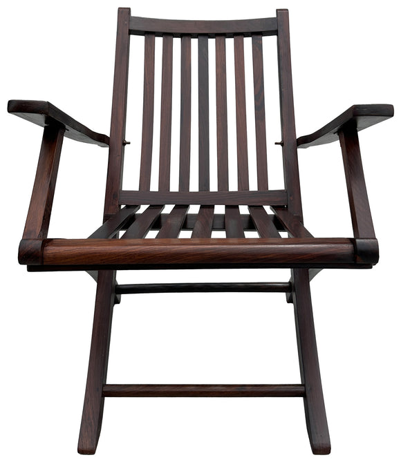 Campaign Folding Belgaum Chairs (Pair), , Balaji's Antiques and Collectibles - Artisera