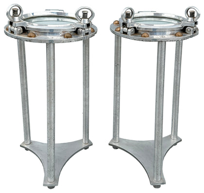 Porthole Side Tables (Pair)