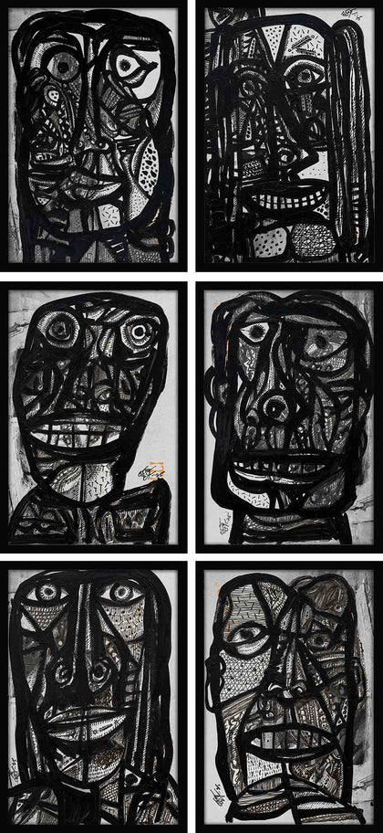 Untitled (Remembering Souza) - 04, Laxman Aelay, Internal - Artisera