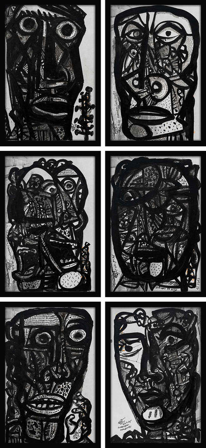 Untitled (Remembering Souza) - 05, Laxman Aelay, Internal - Artisera