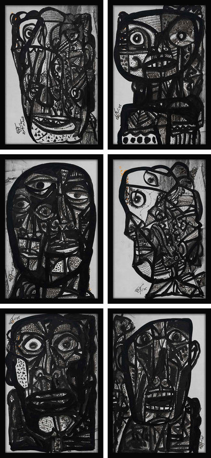 Untitled (Remembering Souza) - 06, Laxman Aelay, Internal - Artisera