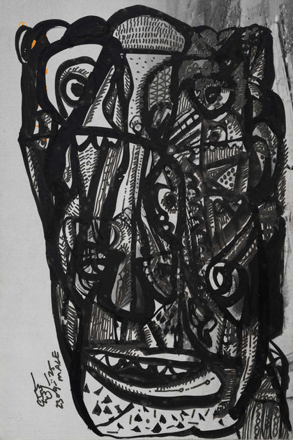 Untitled (Remembering Souza) - 06, Laxman Aelay, Internal - Artisera