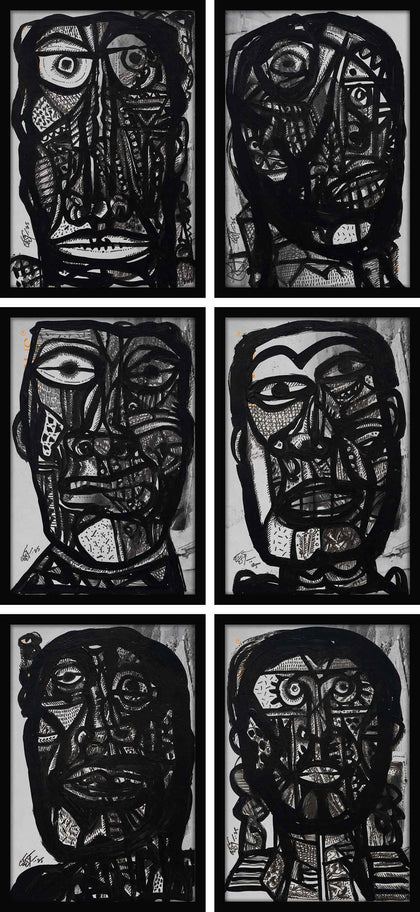 Untitled (Remembering Souza) - 07, Laxman Aelay, Internal - Artisera