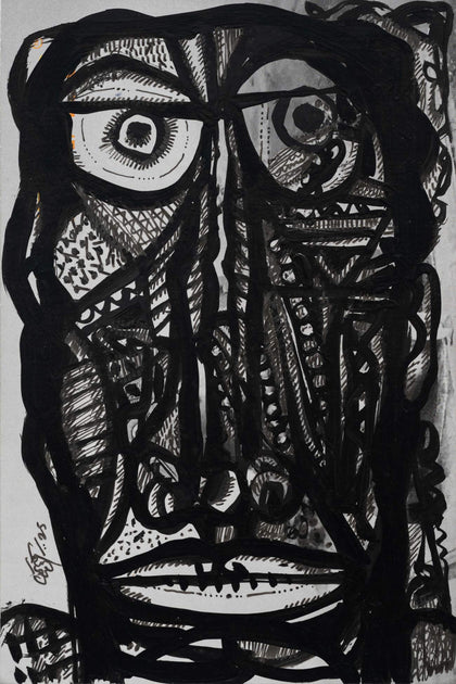 Untitled (Remembering Souza) - 07, Laxman Aelay, Internal - Artisera