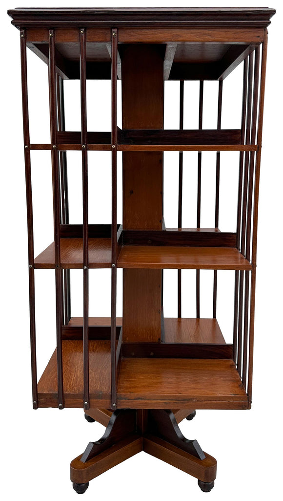 Revolving Book Case, , Balaji's Antiques and Collectibles - Artisera