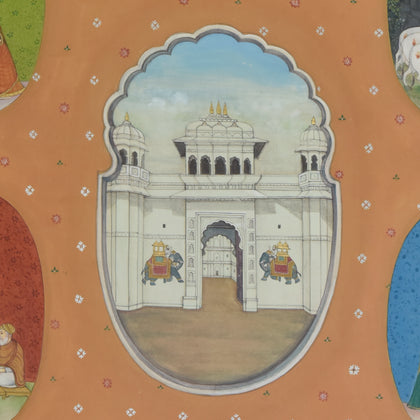 Darshans of Shrinathji, Pushkar Lohar, Ethnic Art - Artisera