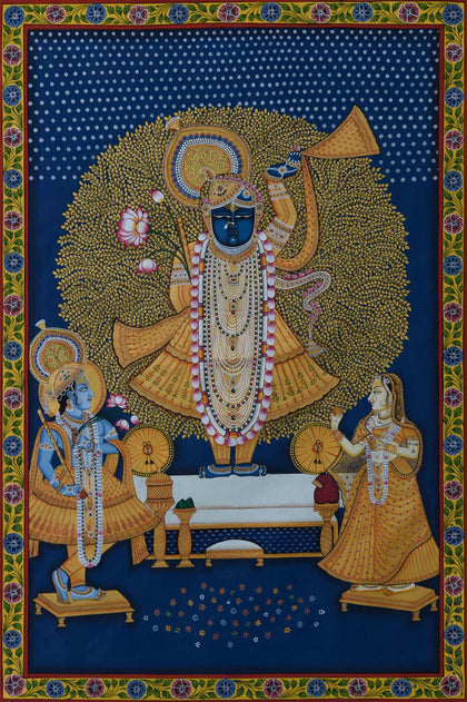 Shrinathji - 07, Narendra Kumar, Ethnic Art - Artisera