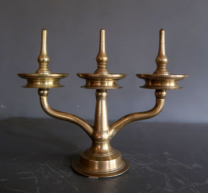 Triptych Lamp (Kavara Vilakku) - 01, , Ritual Lamps - Artisera