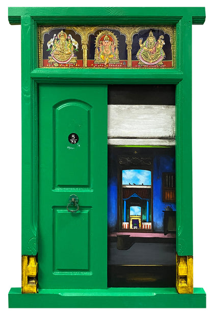 Door Series 11, K.R. Santhana Krishnan, Internal - Artisera