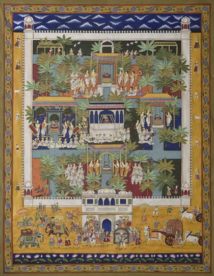 Lal Bagh - 03, Nemichand, Ethnic Art - Artisera