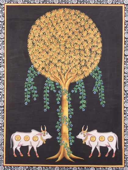 Cows Under Tree, , Ethnic Art - Artisera