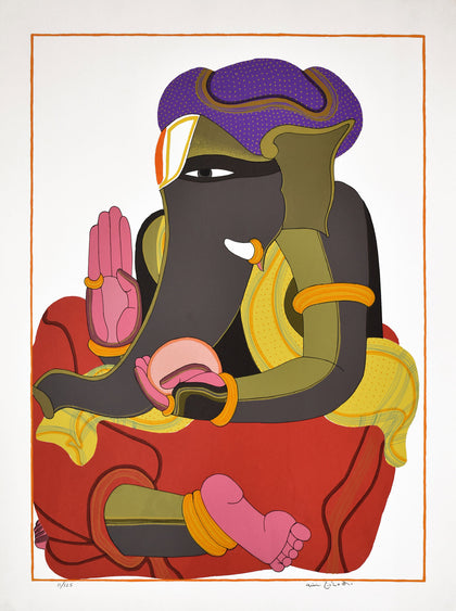 Ganesh - VI, Thota Vaikuntam, Archer Art Gallery - Artisera
