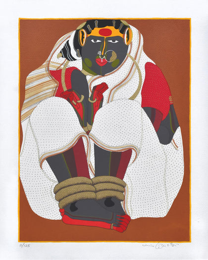 Woman in White, Thota Vaikuntam, Archer Art Gallery - Artisera