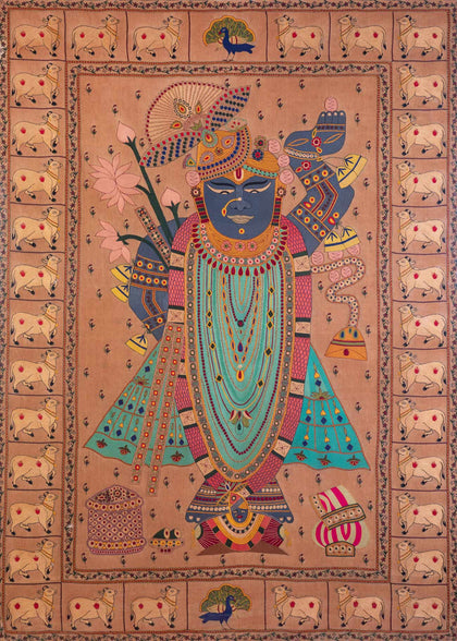Pichwai - Untitled AKH02, Anil Khakhoriya, Gallery Ragini - Artisera
