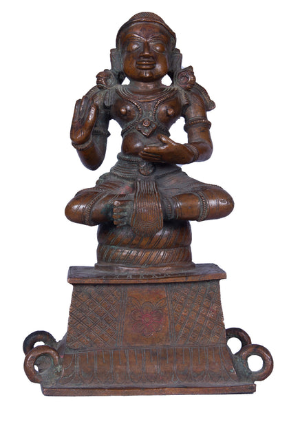 Seated Devi, , Navrathans Antique Art - Artisera