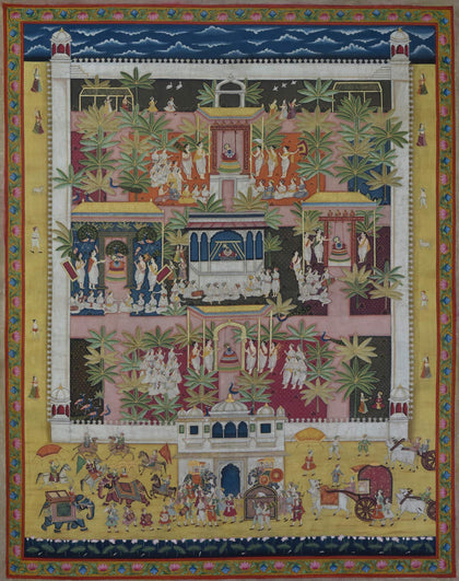 Lal Bagh - 01, Nemichand, Ethnic Art - Artisera