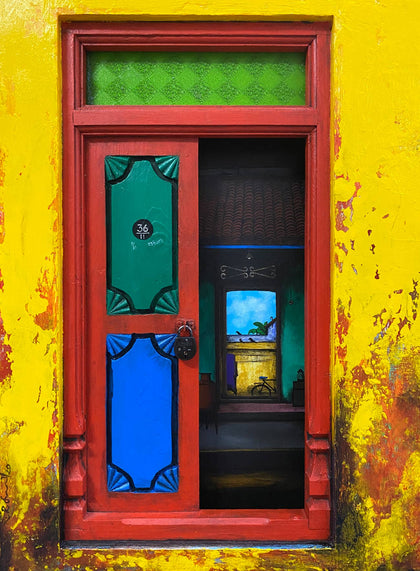 Door Series 10, K.R. Santhana Krishnan, Internal - Artisera