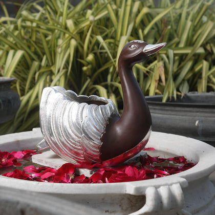 Semi Clad Duck, , Silver Showpieces - Artisera