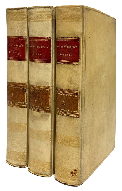 Bishop Heber’s Narrative, Set of 3; 1828, Second Ed., , Antiquarian Books - Artisera