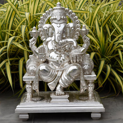 Kirti Ganesha, , Silver Showpieces - Artisera