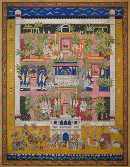 Lal Bagh - 02, Nemichand, Ethnic Art - Artisera