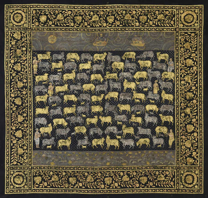 Group of Cows - 11, Nemichand, Ethnic Art - Artisera