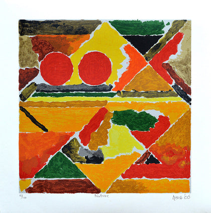 S H Raja S.H. Raza: Art by S.H Raza, Limited Edition Print, Paintings, Serigraph ...