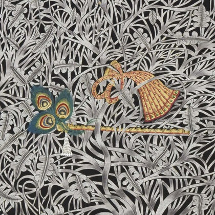 Krishna in Tree - 02, Nemichand, Ethnic Art - Artisera