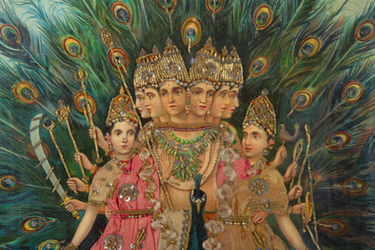Sri Shanmukha Subramaniaswami - II, Raja Ravi Varma, Balaji Art - Artisera