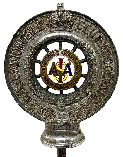 Royal Automobile Association Badge, , Early Technology - Artisera