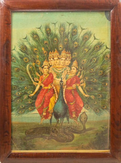 Kartikeya, Raja Ravi Varma, Balaji Art - Artisera