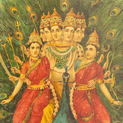 Kartikeya, Raja Ravi Varma, Balaji Art - Artisera