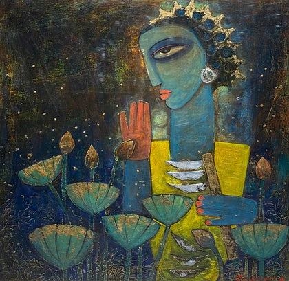 Lotus Pond, Paresh Hazra, Internal - Artisera