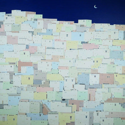 The Blue Cube: Unraveling a City 03, Madan Pawar, Internal - Artisera