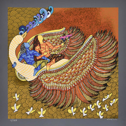 The Golden Womb - 5, Seema Kohli, Archer Art Gallery - Artisera