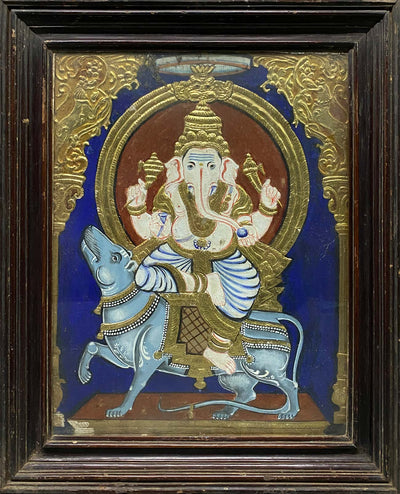 Ganesha Seated on Mooshika