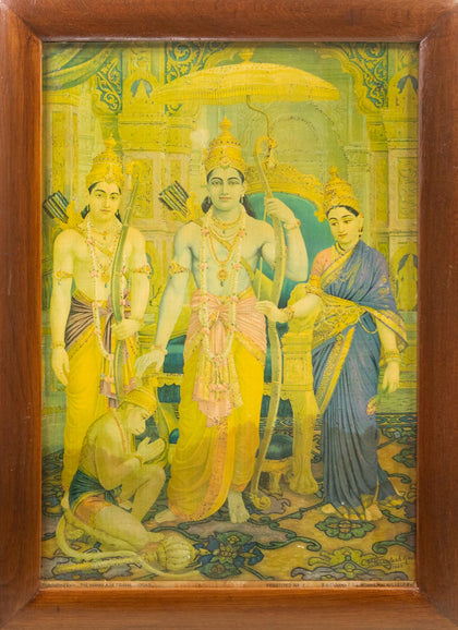 Ram, Sita, Laxman and Hanuman - 01, G.V. Venkatesh Rao, Balaji Art - Artisera