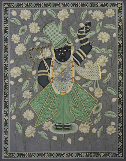 Shrinathji - 21, Nemichand, Ethnic Art - Artisera