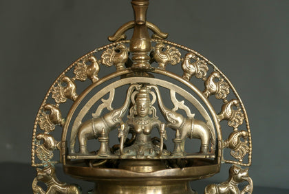 Gajalakshmi Lamp - I, , Ritual Lamps - Artisera