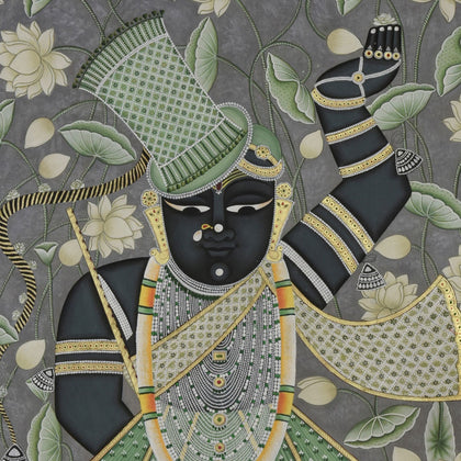 Shrinathji - 21, Nemichand, Ethnic Art - Artisera