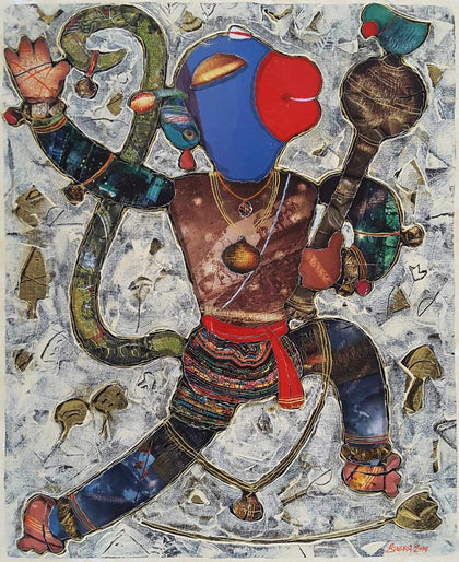 Hanuman - 02, G. Subramanian, Internal - Artisera